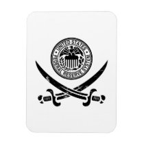 Federal Reserve Pirate Logo magnets