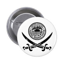 Federal Reserve Pirate Logo buttons