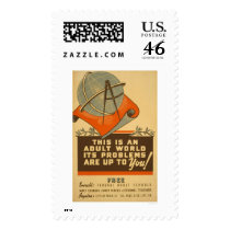 Federal Schools Free 1938 WPA Stamps