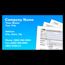Federal Tax Forms business cards