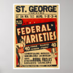 Federal Variety Acts 1937 WPA Posters