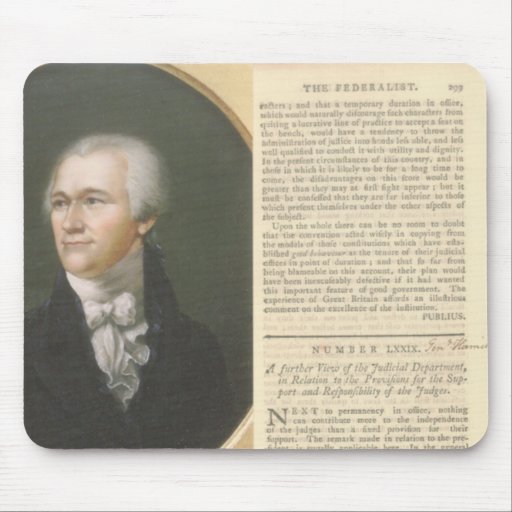 Federalist #74 mousepad