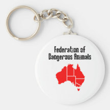 Federation of Dangerous Animals Key Chain