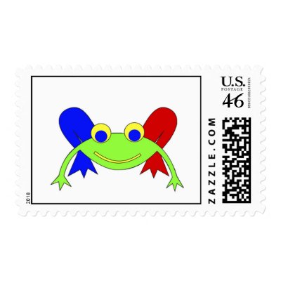 Federic the Frog Postage by lonvig