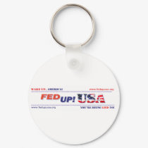 FedUpUSA Gear keychains by FedUpUSA FedUpUSA Gear keychains