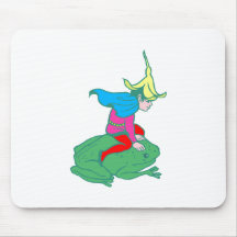 Fee fairy frog frog mousepad