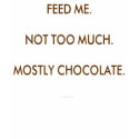 Feed Me Chocolate • Ladies' Shirt