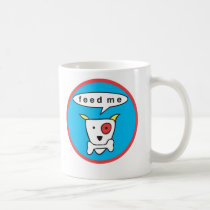 "Feed Me" Dog Mug mugs