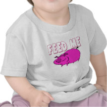 FEED ME PIG T SHIRTS