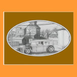 Feed Store Rat Rod postcards