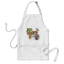 Feed the Animals Apron