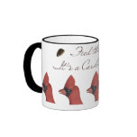 Feed the Birds Cardinal Mug