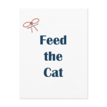 Feed the Cat Reminders