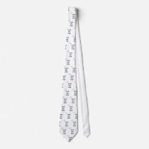 Feed The Fish Reminders Neck Tie