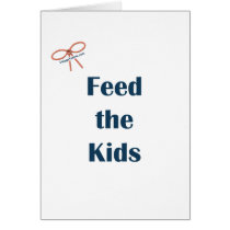 Feed The Kids Reminders Card