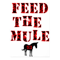 FEED THE MULE - Johan Franzen 93 posters