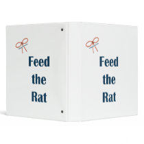 Feed The Rat Reminders binders by HappyDoggies Feed The Rat Reminders binders