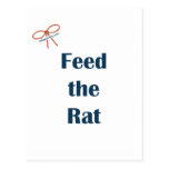 Feed The Rat Reminders Postcard