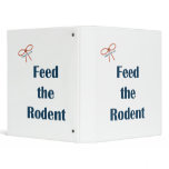 Feed The Rodent Reminders Binder