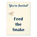 Feed The Snake Reminders Card