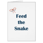 Feed The Snake Reminders Cards