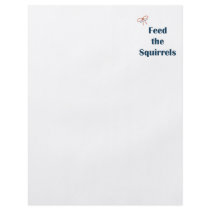 Feed The Squirrels Reminders flyers by HappyDoggies Feed The Squirrels Reminders flyers