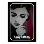 'Feed Your Habits' (Vampire) Birthday Card