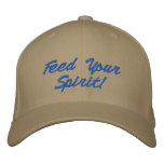 Feed Your Spirit Cap Embroidered Hat