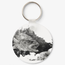 Feeding Bass keychains