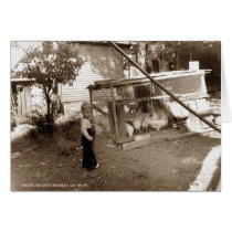 Feeding the Chickens Cards