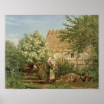 Feeding the Chickens Posters