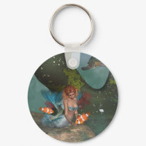 Feeding the Fishies Keychain