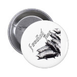 Feeding Time by FishTs.com Pinback Buttons