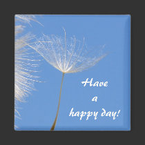 Feel free - Flying Dandelion seed magnets