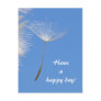 Feel free - Flying Dandelion seed Post Cards