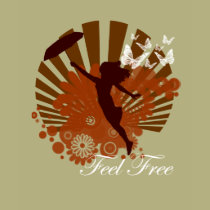 Feel Free t-shirts