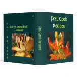 Feel Good Recipes! binder Eating Good Body Mind