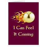 Feel It Coming Pinball Card