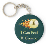 Feel It Coming Pinball Key Chains