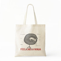 Feel Like A Ninja Canvas Bag