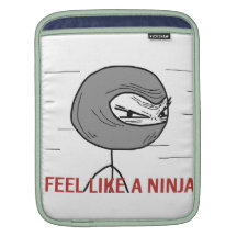 Feel Like A Ninja iPad Sleeve