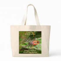 Feel Like A Third Wheel Bug Canvas Bag
