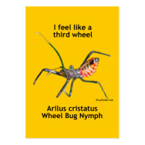Feel Like A Third Wheel Bug Business Cards