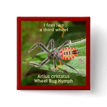 Feel Like A Third Wheel Bug Pin