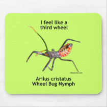 Feel Like A Third Wheel Bug Mousepad