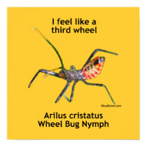 Feel Like A Third Wheel Bug Posters