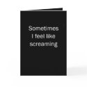 Feel Like Screaming cards