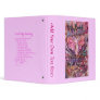 Feel My Beauty Pink Cancer Angel Binder