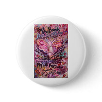 Feel My Beauty Pink Cancer Angel buttons