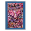 Feel My Beauty Pink Cancer Angel Card by donnabellasangels Feel My Beauty Pink Cancer Angel Card